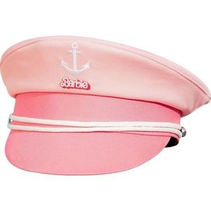 FUNBOY Barbie The Movie Captain Hat, Pink. NEW!